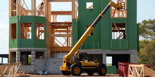 House being built